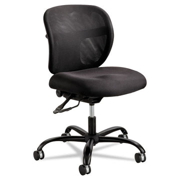 Safco® Vue Intensive-use Mesh Task Chair, Supports Up To 500 Lb, 18.5" To 21" Seat Height, Black freeshipping - TVN Wholesale